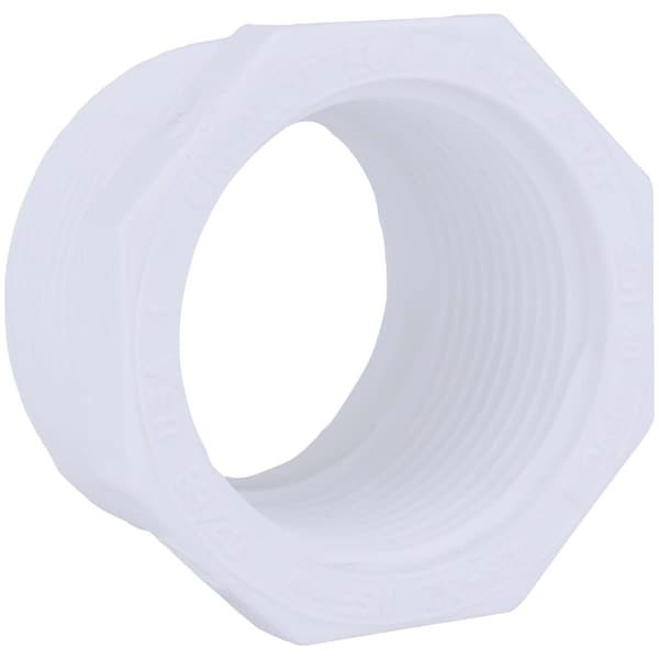 Charlotte Pipe And Foundry 1-1/2 In. MPT x 1-1/4 In. FPT Schedule 40 PVC Bushing PVC 02112 3400HA - main